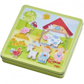 Haba μαγνητικό παιχνίδι σύνθεσης εικόνας 'Φάρμα