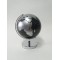 Υδρόγειος Σφαίρα Μεταλλική Ασημί- Μαύρη 18cm