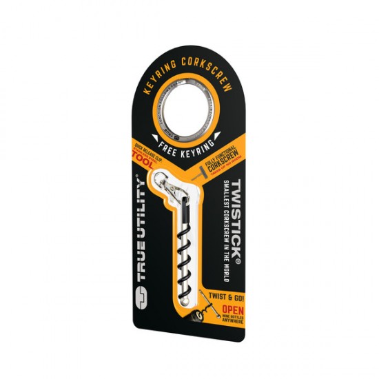 Twistick Μπρελόκ ανοιχτήρι κρασιού True Utility TU248