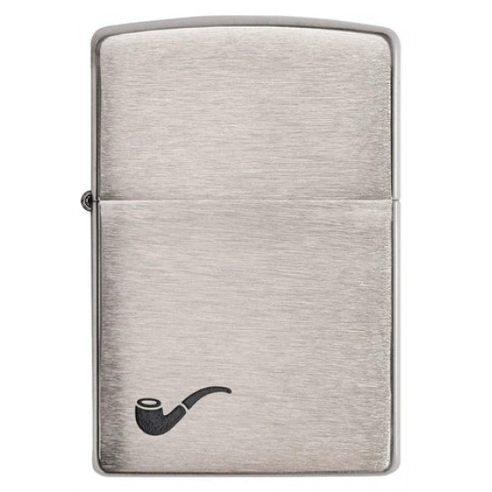 ZIPPO Αναπτήρας  Pipe Brushed Chrome