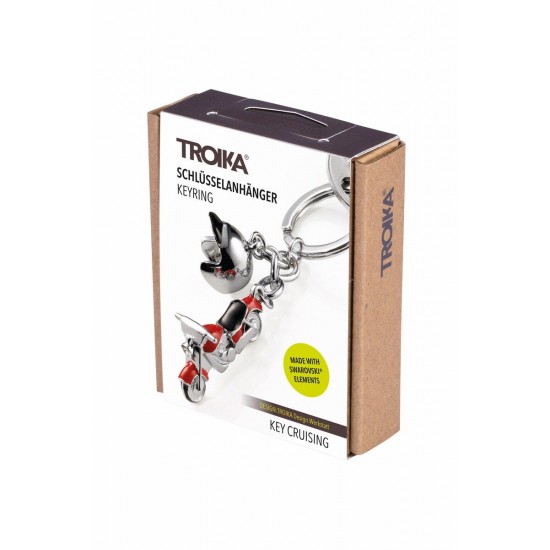 Μπρελόκ Μηχανή Cruising Troika KR13-23RD Κόκκινο