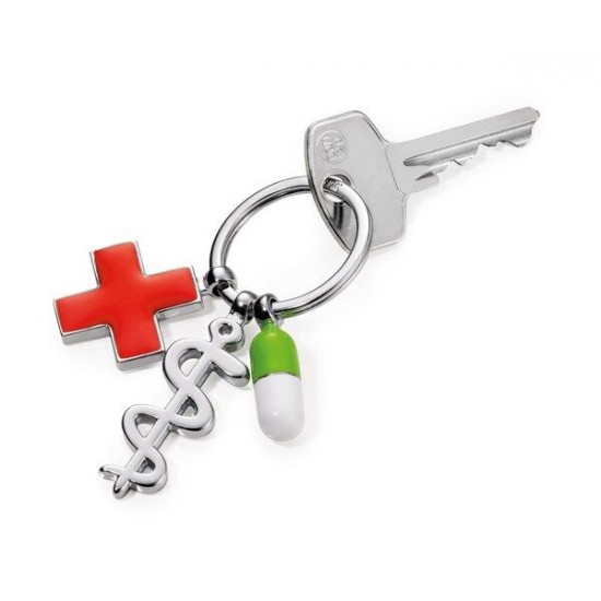 Μπρελόκ Κλειδιών Get Well Ιατρός Troika KR14-08CH