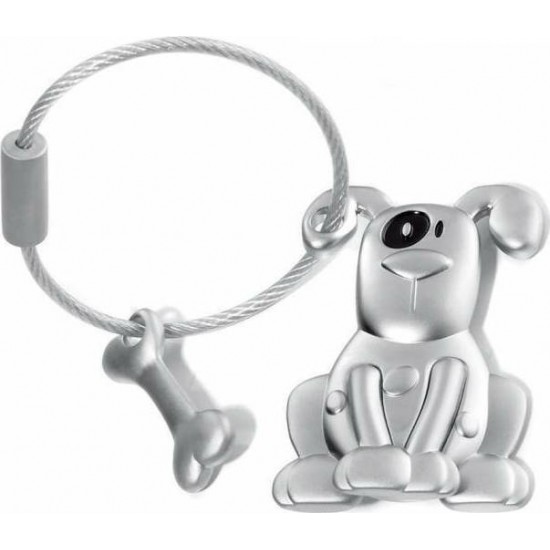 Μπρελόκ troika σκυλάκι/κόκκαλο PETE KR10-21