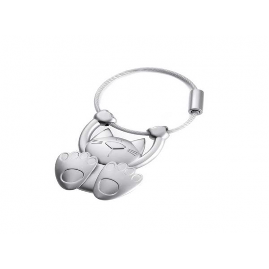 Μπρελόκ Κλειδιών Γατάκι 'tabby' Troika KR10-20/ma Key Rings