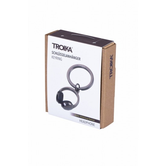 Μπρελόκ Κλειδιών Headphones Troika KR17-07/GM