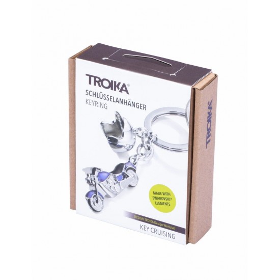 Μπρελόκ Μηχανή Cruising Troika KR13-23CH Μπλε