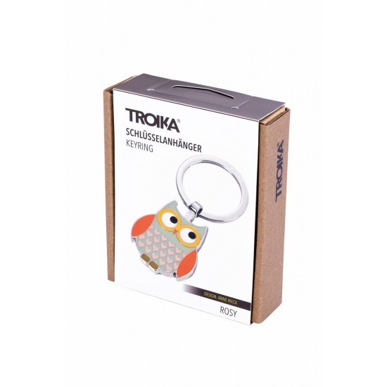 Μπρελόκ Κλειδιών ROSY KR14-13/GR Troika