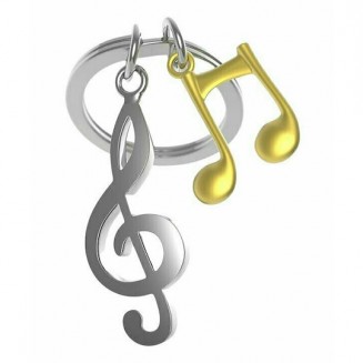 Μπρελόκ Κλειδιών Metalmorphose mtm992-01 Music Sol Key