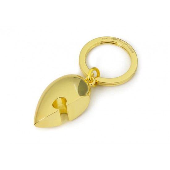 Μεταλλικό Μπρελόκ Puzzle Heart Metal mtm116-01