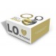 Μεταλλικό Μπρελόκ Puzzle Heart Metal mtm116-01