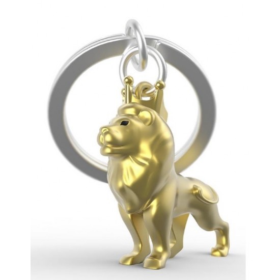 Μεταλλικό Μπρελόκ Metalmorphose Lion King & Crown mtm275-01