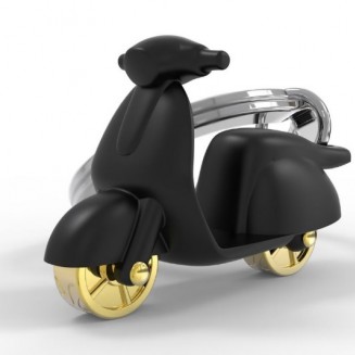 Μπρελόκ Κλειδιών Metalmorphose - mtm999-15 - Scooter Μαύρο Χρυσό
