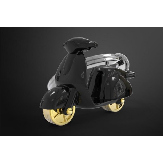 Μπρελόκ Κλειδιών Metalmorphose - mtm999-15 - Scooter Μαύρο Χρυσό