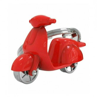 Μπρελόκ Μεταλλικό Scooter Κόκκινο Metalmorphose mtm999-01