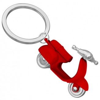 Μπρελόκ Μεταλλικό Scooter Κόκκινο Metalmorphose mtm933-01