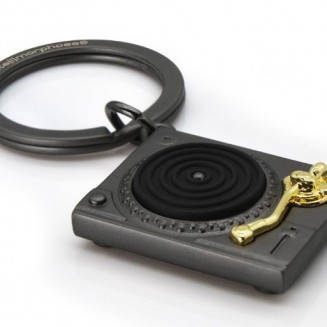 Μπρελόκ Μεταλλικό Turntable Metalmorphose - mtm218-01