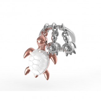 Μπρελόκ Κλειδιών Metalmorphe Turtle Family mtm195-01