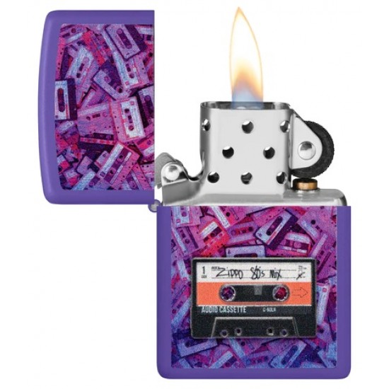 Zippo Αναπτήρας 80s Cassette Tape Design