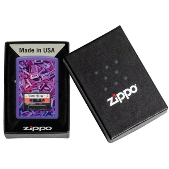 Zippo Αναπτήρας 80s Cassette Tape Design