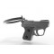 Μπρελόκ Κλειδιών Metalmorphose mtm973 Gangsta Gun