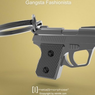 Μπρελόκ Κλειδιών Metalmorphose mtm973 Gangsta Gun
