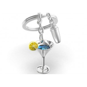 Μπρελόκ Κλειδιών MTM327-01 Cocktail Martini Metalmorphose