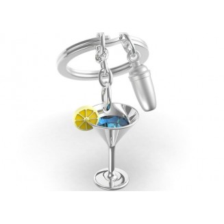 Μπρελόκ Κλειδιών MTM327-01 Cocktail Martini Metalmorphose