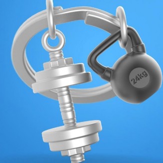 Βαράκια Γυμναστηρίου Μπρελόκ mtm320-01 Metalmorphose