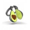 Μπρελόκ Metalmorphose Avocado με σχηματισμένη καρδιά mtm337-01