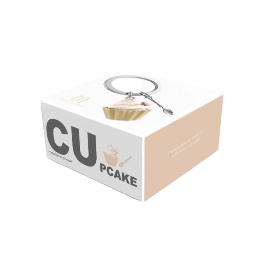 Metalmorphose Μπρελόκ Μεταλλικό Χρυσό mtm325-02 capcake