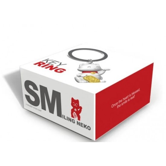 Μπρελόκ Τυχερή Γάτα mtm226-01 Metalmorphose