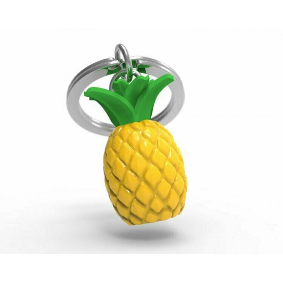Μπρελόκ Κλειδιών Metalmorphose Pineapple Yellow mtm089-01