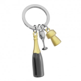 Μπρελόκ Μεταλλικό mtm154-01 Lifestyle Collection Champagne Black META[L]MORPHOSE