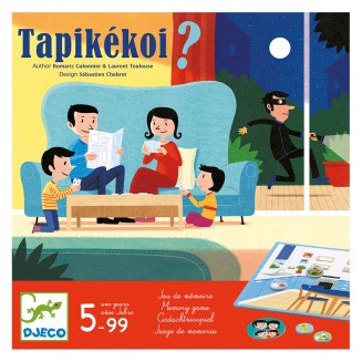 Djeco Επιτραπέζιο Μνήμης 'Tapikekoi - Βρείτε τα κλεμμένα αντικείμενα' Djeco Επιτραπέζιο Μνήμης 'Tapikekoi - Βρείτε τα κλεμμένα αντικείμενα'