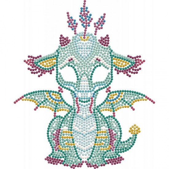 Ariel the Baby Dragon Diamond Dotz Mosaics