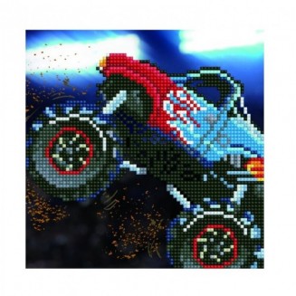 Ψηφιδωτό Diamond Dotz - Monster Truck