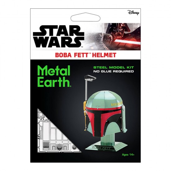 Star Wars Boba Fett Helmet Metal Earth 3D Puzzle