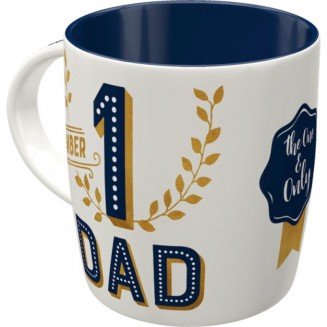 Nostalgic Κούπα Number 1 Dad