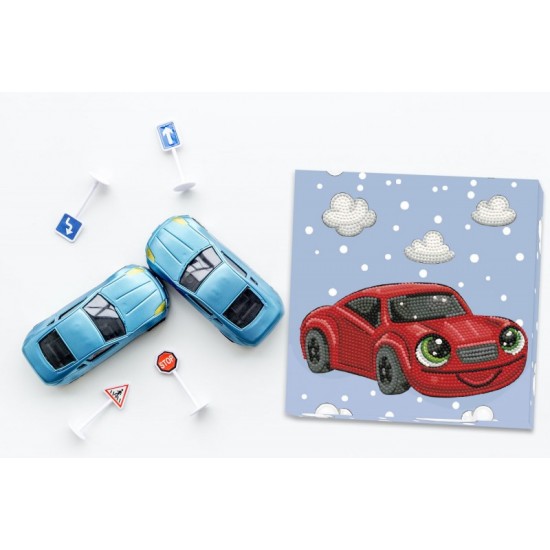 Sporty DOTZ Box Diamond Painting Artwork Kit - 22x22cm DBX.042