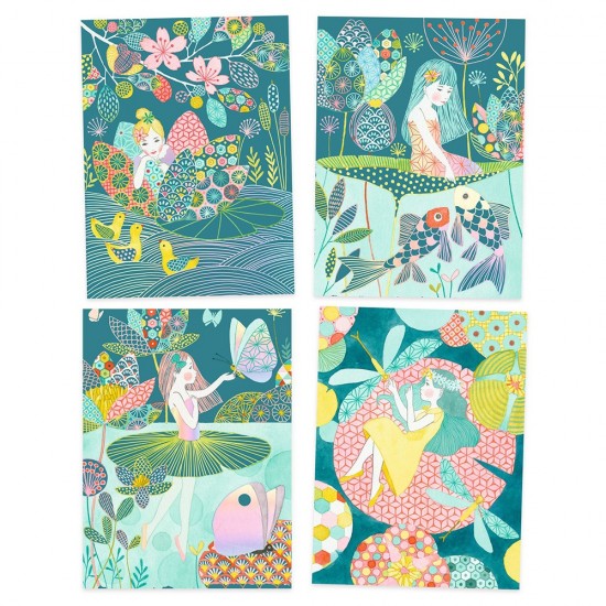 Djeco Ανακαλύπτω ξύνοντας την εικόνα 'Μαγεμένη Λίμνη'