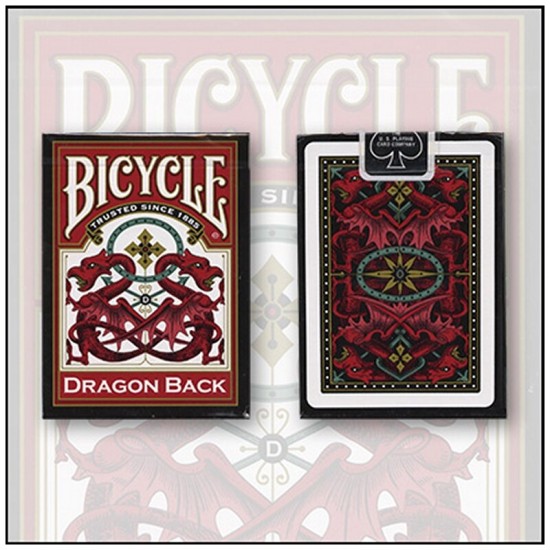 Τράπουλα Bicycle Dragon Red Back