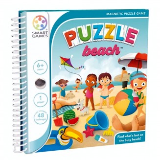 SmartGames μαγνητικό επιτραπέζιο 'Puzzle Beach' (48 challenges)