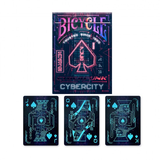 Bicycle Cyberpunk Cyber City Τράπουλα