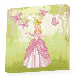 Princess Adventure DOTZ Box Diamond Painting Artwork Kit DBX.045 28x28cm