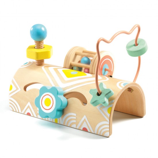 Djeco Ξύλινο Παιχνίδι Λεπτής Κινητικότητας 'Γατούλα'