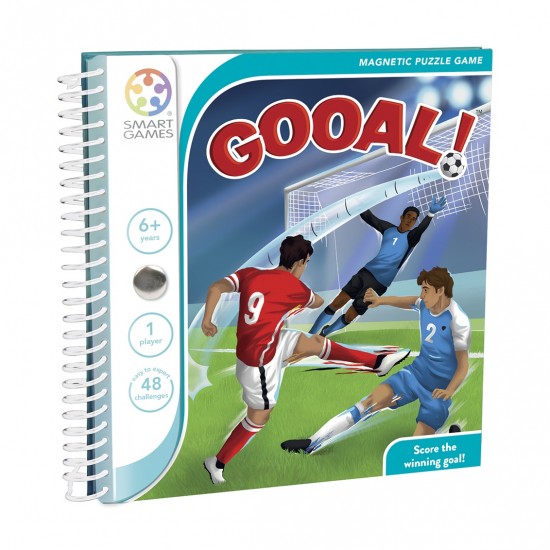 Smartgames επιτραπέζιο μαγνητικό 'Ποδόσφαιρο -Gooal' (48 challenges)