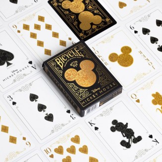 Τράπουλα Bicycle Black and Gold Mickey
