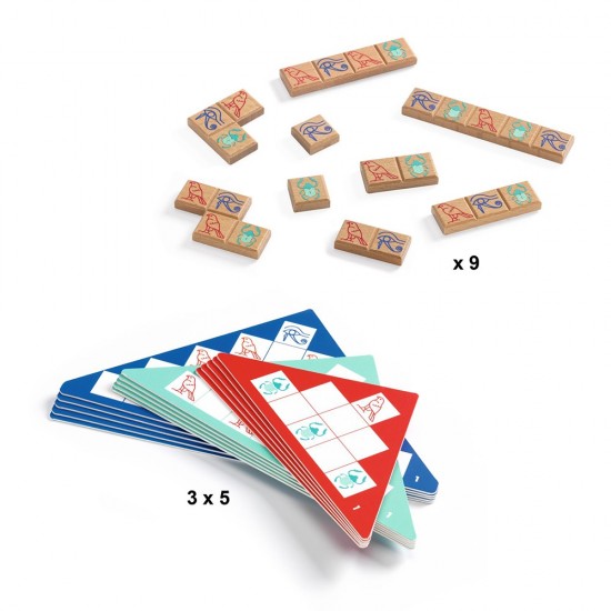 Djeco Επιτραπέζιο λογικής Πυραμίδα Sologic