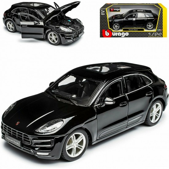 Bburago Αυτοκίνητο 1:24 Μαύρο Porsche 918 Macan 18-21077