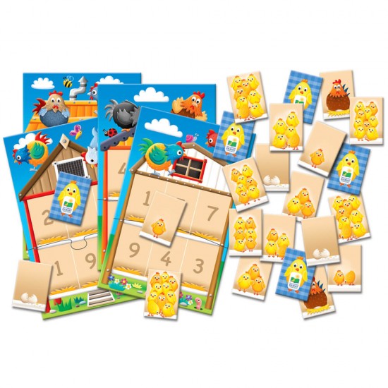 Επιτραπέζιο Παιχνίδι: Μαζεύοντας κοτοπουλάκια